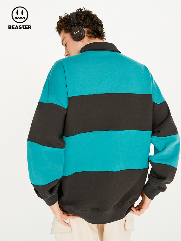 Beaster man's and Women's Round neck sweatshirt BR L121 Streetwear, B24208W063