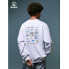 Beaster man's crew neck sweatshirt BR L058 Streetwear, B31208W094