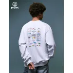 Beaster man's crew neck sweatshirt BR L058 Streetwear, B31208W094