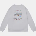 Beaster man's crew neck sweatshirt BR L058 Streetwear, B31208W094