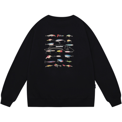 Beaster man's crew neck sweatshirt BR L058 Streetwear, B31208W094