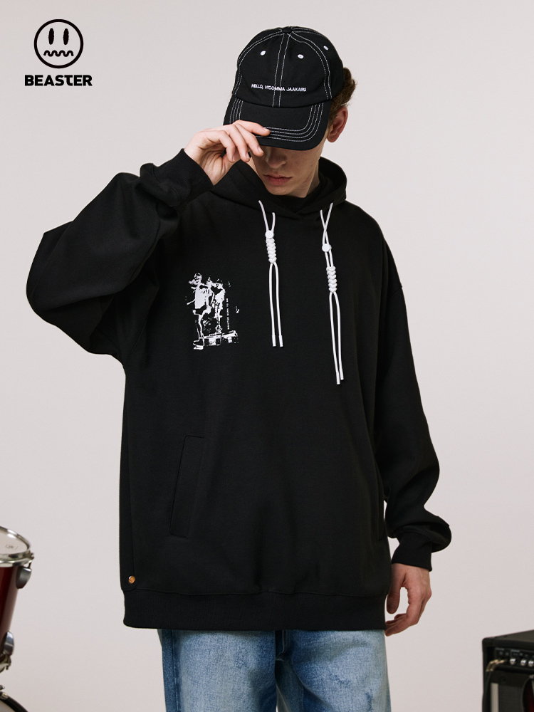 Beaster man's and Women's hoodie sweatshirt BR L057 Streetwear, B131081050