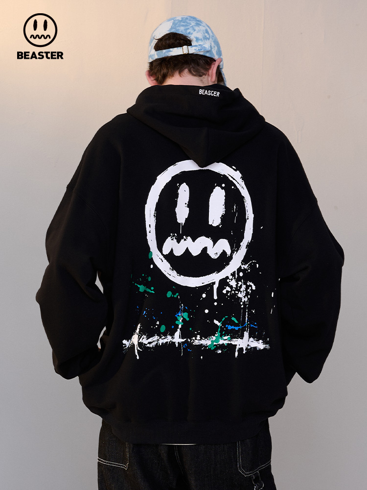 Beaster man's and Women's hoodie sweatshirt BR L062 Streetwear, B135081341-111396