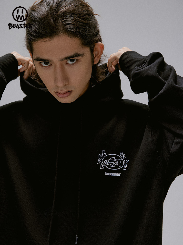 Beaster man's and Women's hoodie sweatshirt BR L065 Streetwear, B31208G027