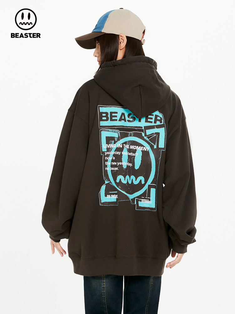 Beaster man's and Women's hoodie sweatshirt BR L069 Streetwear, B24208W060