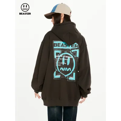 Beaster man's and Women's hoodie sweatshirt BR L069 Streetwear, B24208W060 02