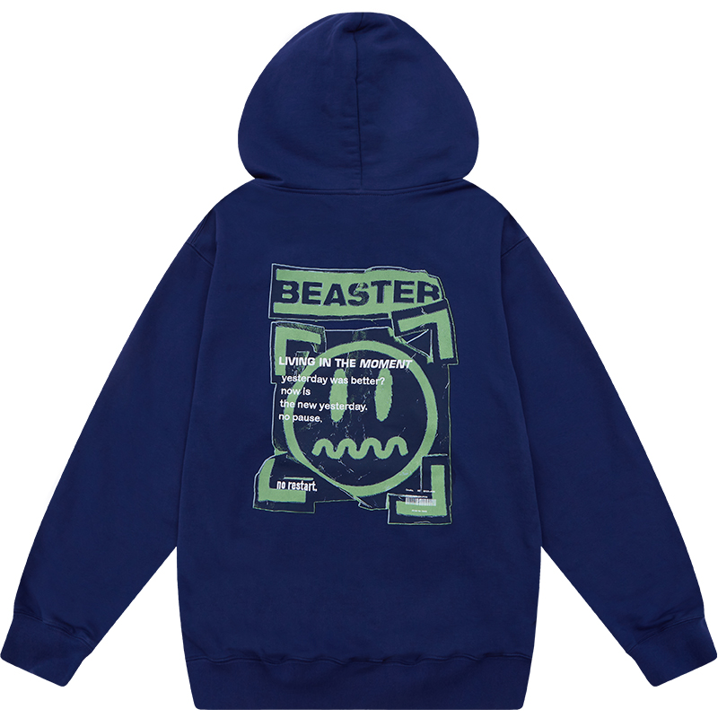 Beaster man's and Women's hoodie sweatshirt BR L069 Streetwear, B24208W060