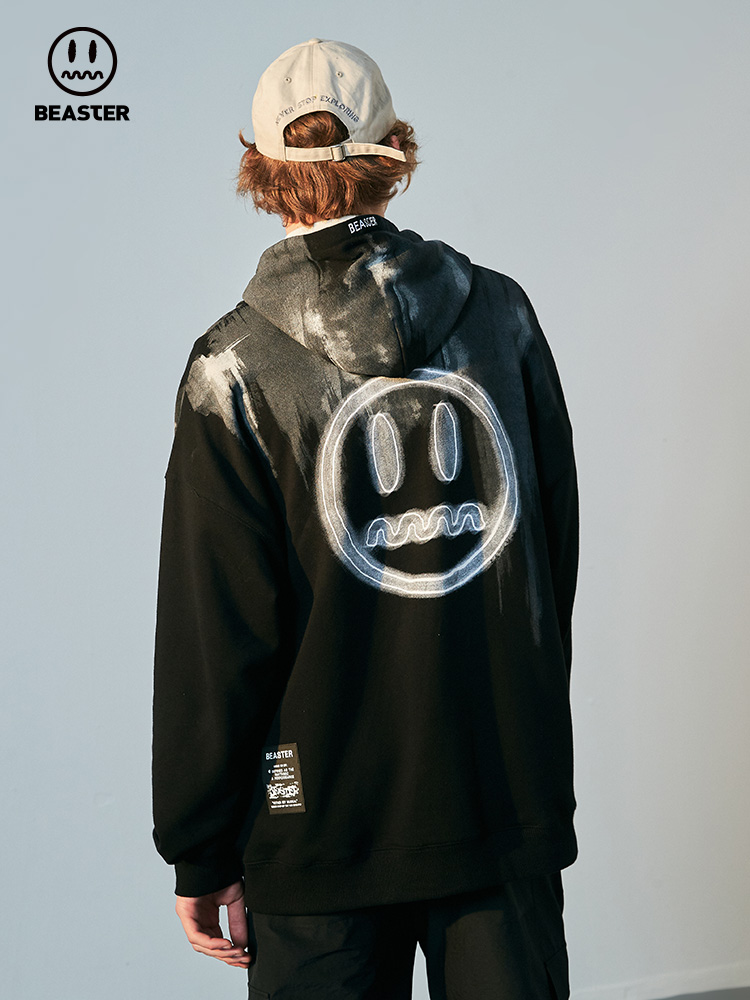 Beaster man's and Women's hoodie sweatshirt BR L070 Streetwear, B133081339