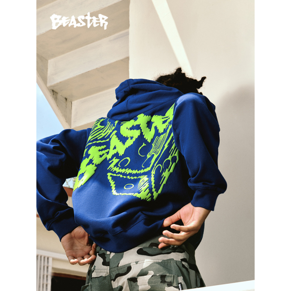 Beaster man's and Women's hoodie sweatshirt BR L077 Streetwear, B33308Q227