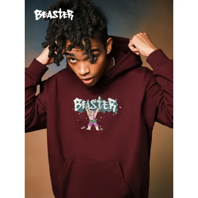 Beaster man's hoodie sweatshirt BR L078 Streetwear, B34108X277-186414 02