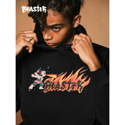 Beaster man's hoodie sweatshirt BR L078 Streetwear, B34108X277-186414