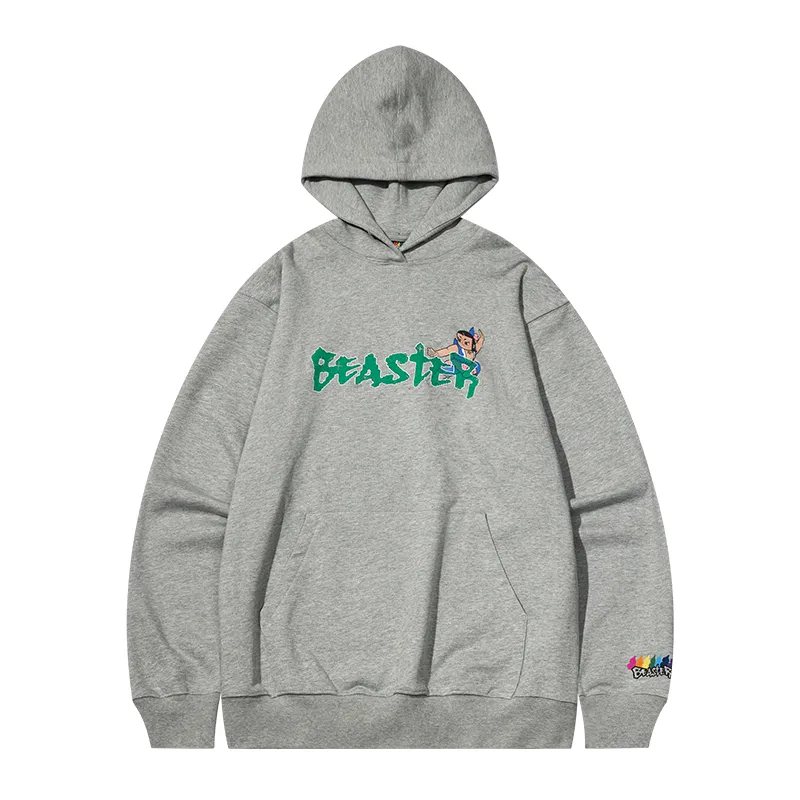 Beaster man's hoodie sweatshirt BR L078 Streetwear, B34108X277-186414