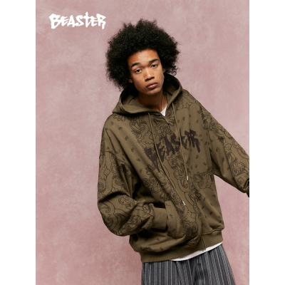 Beaster man's hoodie sweatshirt BR L080 Streetwear, B33411X231