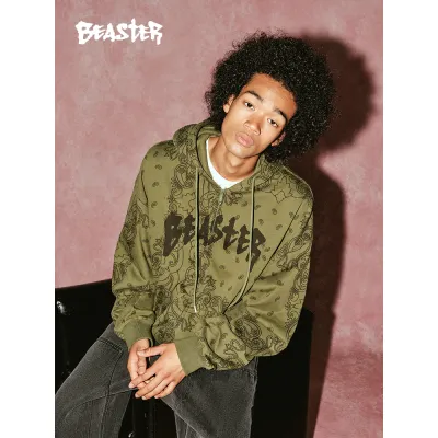 Beaster man's hoodie sweatshirt BR L080 Streetwear, B33411X231 01