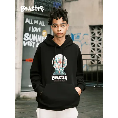 Beaster man's and Women's hoodie sweatshirt BR L083 Streetwear, B34508S264 01