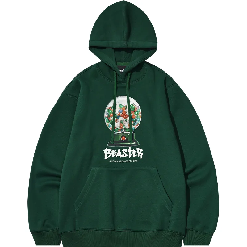 Beaster man's and Women's hoodie sweatshirt BR L083 Streetwear, B34508S264