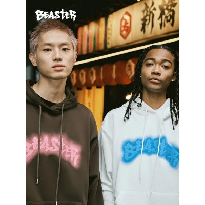  Beaster man's hoodie sweatshirt BR L084 Streetwear, B33208S233 02