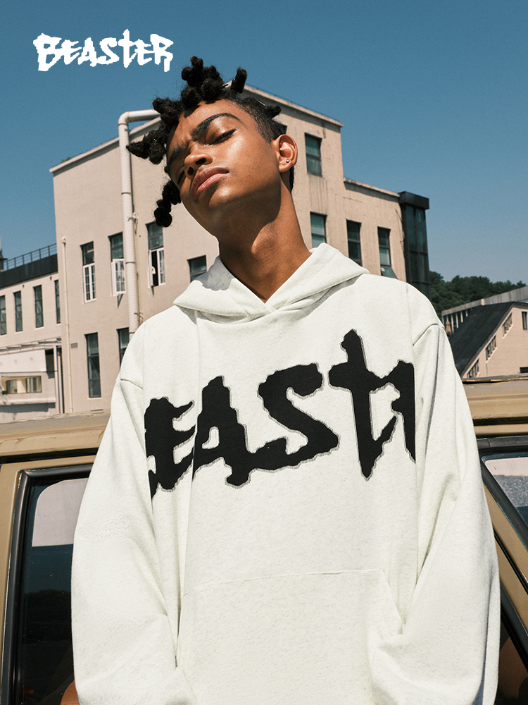 Beaster man's and Women's hoodie sweatshirt BR L118 Streetwear, B34208B313