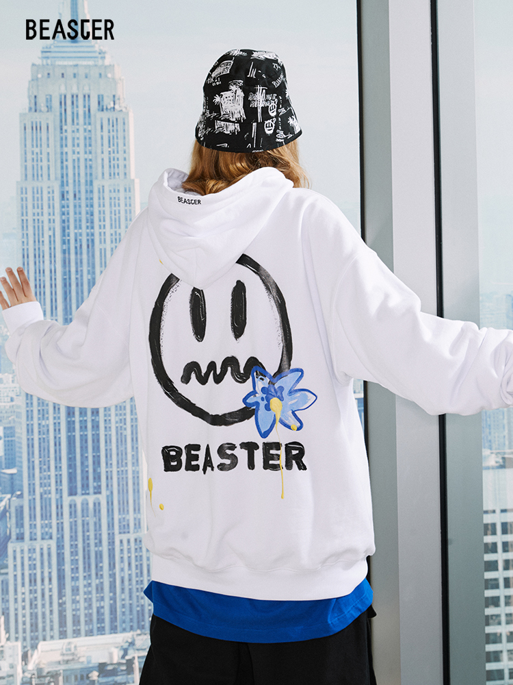 Beaster man's and Women's hoodie sweatshirt BR L120 Streetwear, B032092065