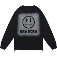 Beaster man's and Women's Round neck sweatshirt BR L071 Streetwear, B24308H016