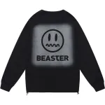 Beaster man's and Women's Round neck sweatshirt BR L071 Streetwear, B24308H016