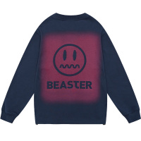 Beaster man's and Women's Round neck sweatshirt BR L071 Streetwear, B24308H016