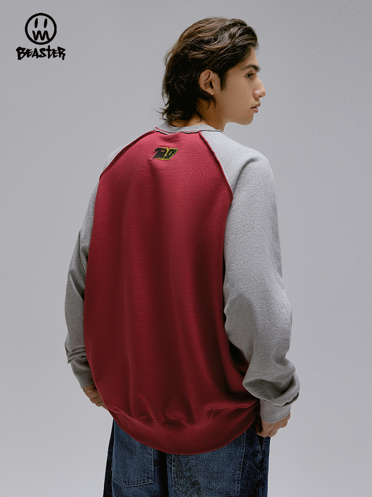 Beaster man's and Women's Round neck sweatshirt BR L073 Streetwear, B31108U022