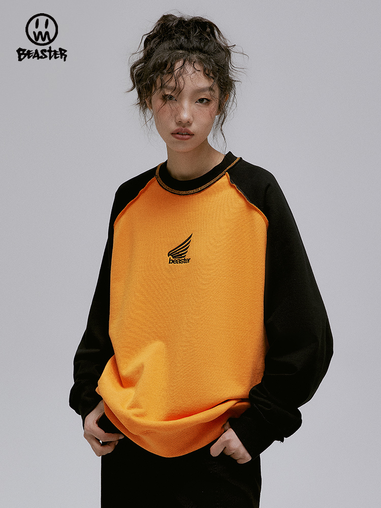 Beaster man's and Women's Round neck sweatshirt BR L073 Streetwear, B31108U022