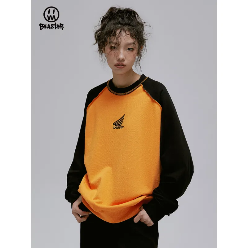 Beaster man's and Women's Round neck sweatshirt BR L073 Streetwear, B31108U022