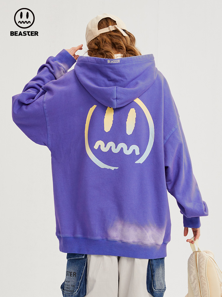 Beaster WoMan's hoodie sweatshirt BR L128 Streetwear, B131081929