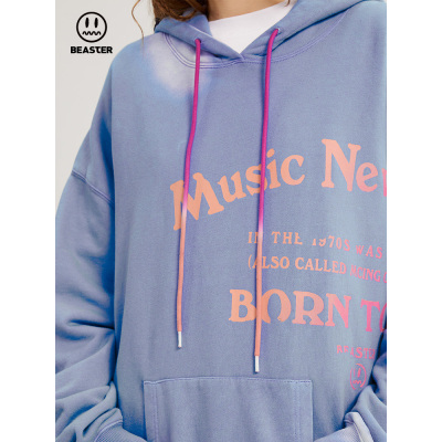 Beaster WoMan's hoodie sweatshirt BR L128 Streetwear, B131081929