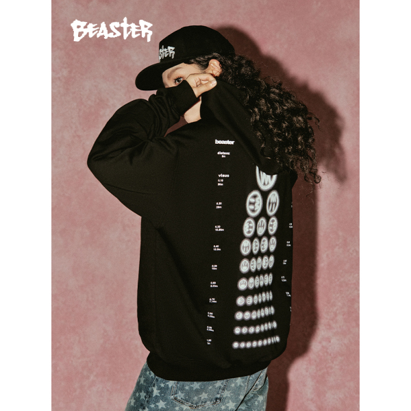 Beaster man's and Women's hoodie sweatshirt BR L059 Streetwear, B33408H221