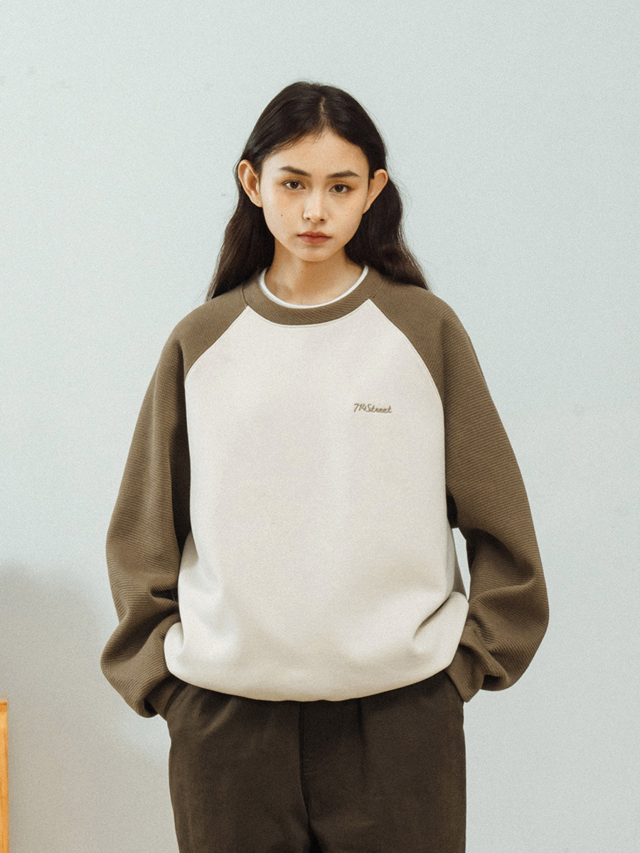 714street Man's and Women's crew neck sweatshirt 7S 049 Streetwear,311306-217116