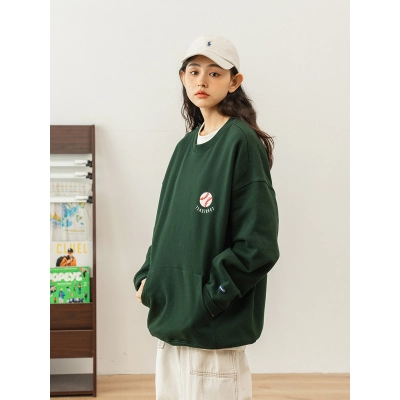 714street Man's and Women's crew neck sweatshirt 7S 050 Streetwear,221347 01