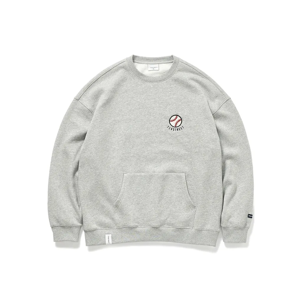 PKGoden 714street Man's and Women's crew neck sweatshirt 7S 050 Streetwear,221347