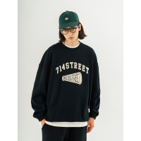 714street Man's and Women's crew neck sweatshirt 7S 052 Streetwear,221348