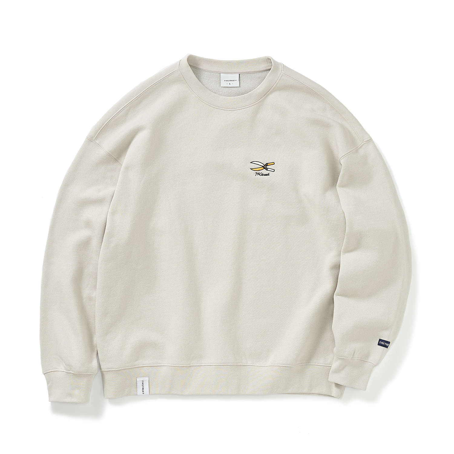 714street Man's and Women's crew neck sweatshirt 7S 060 Streetwear,221349