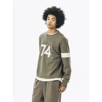 714street Man's and Women's crew neck sweatshirt 7S 062 Streetwear,321334