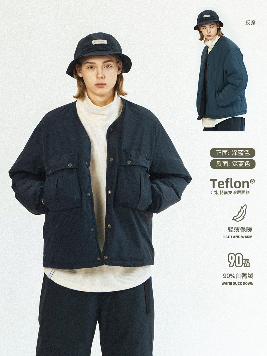 714street Man's and Women's down jacket 7S 001 Streetwear,321707