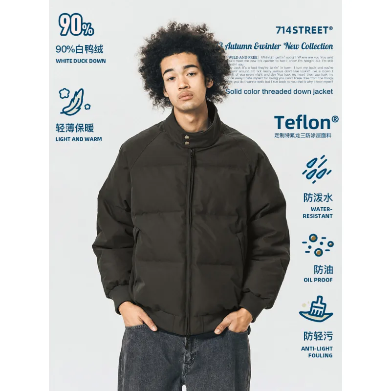 714street Man's and Women's down jacket 7S 006 Streetwear,321703