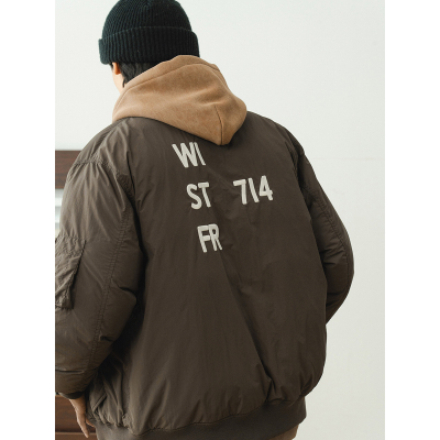 714street Man's and Women's down jacket 7S 011 Streetwear,221587