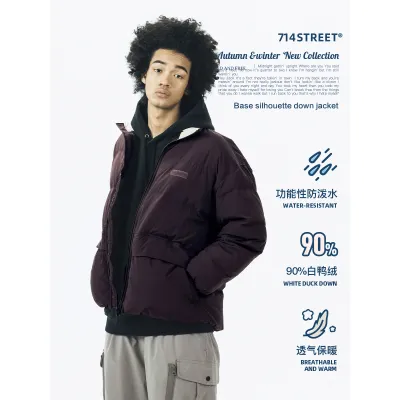 PKGoden 714street Man's and Women's down jacket 7S 012 Streetwear,321701 02
