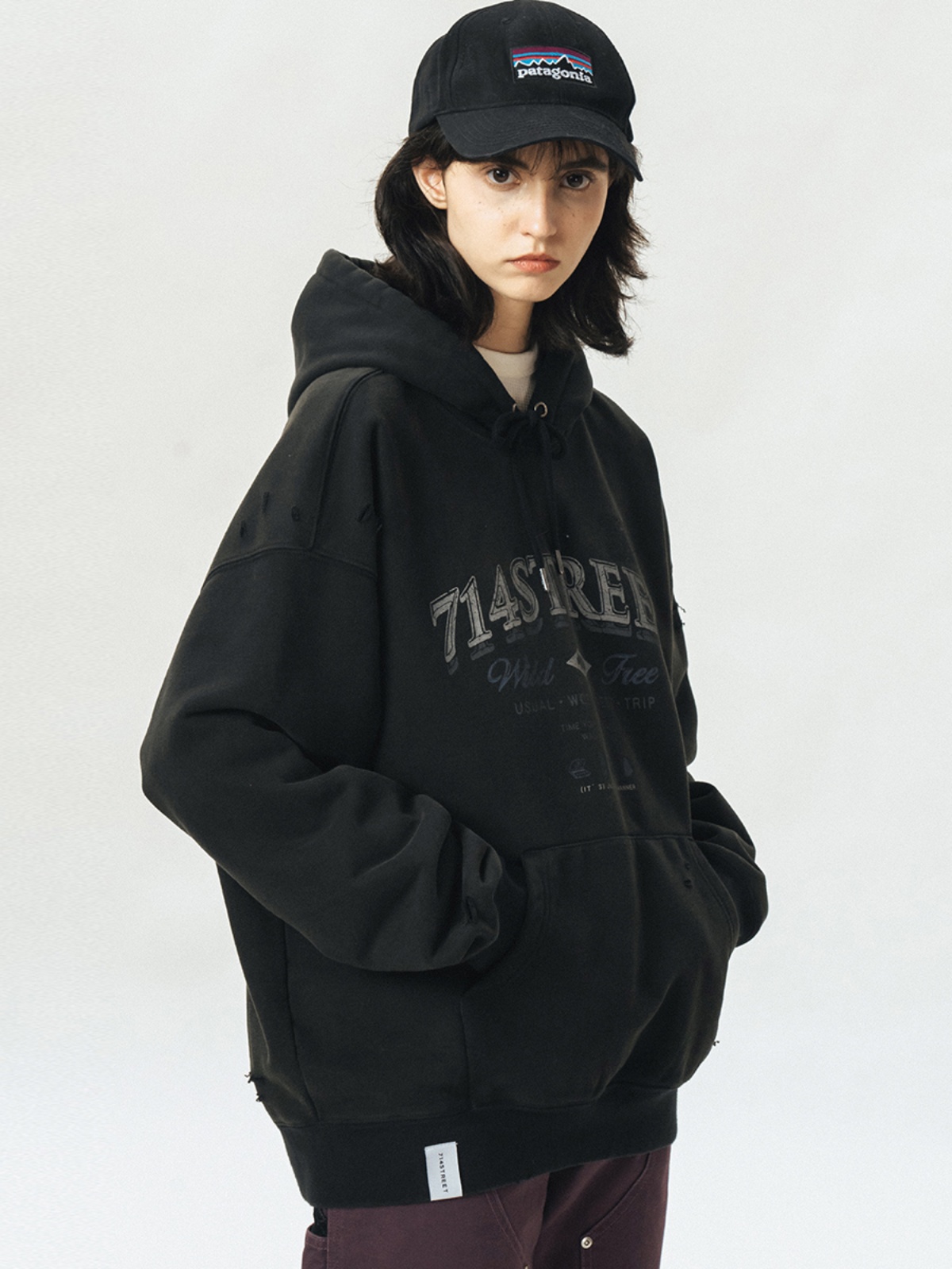 714street Man's and Women's hooded sweatshirt 7S 047 Streetwear,321345