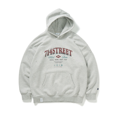 714street Man's and Women's hooded sweatshirt 7S 047 Streetwear,321345