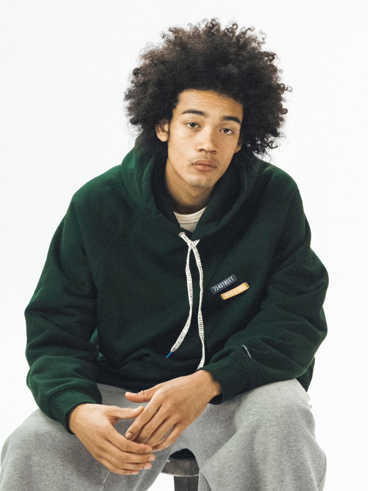 714street Man's and Women's hooded sweatshirt 7S 053 Streetwear,TM221322-1