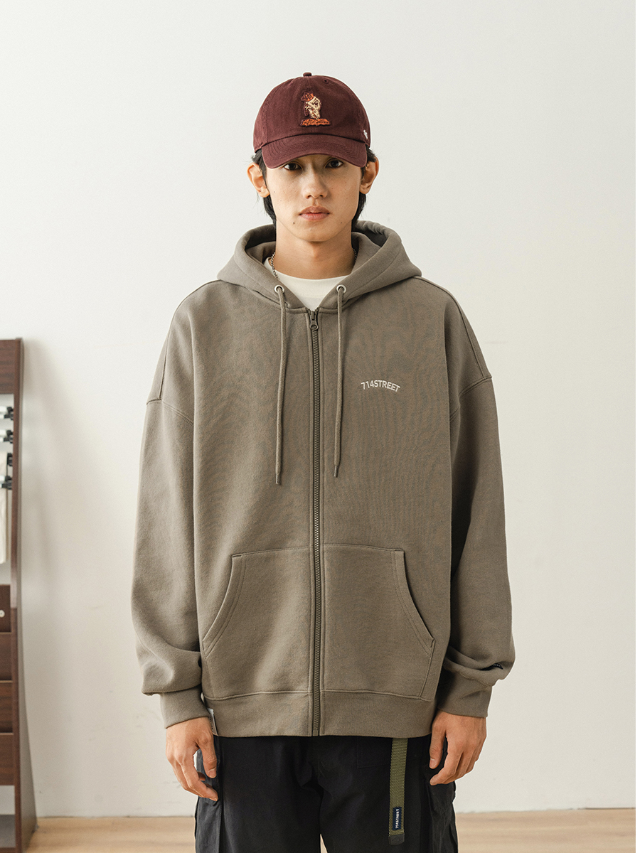 714street Man's and Women's hooded sweatshirt 7S 055 Streetwear,221335