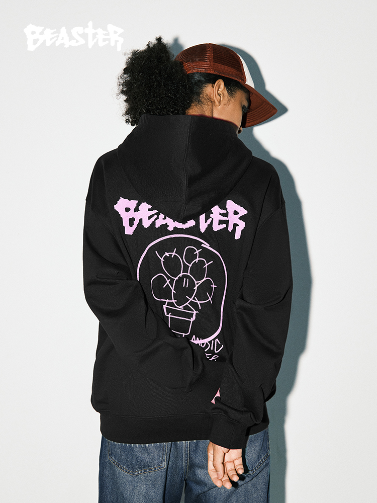 Beaster Man's and Women's hoodie sweatshirt BR L153 Streetwear, B34108W257-186409