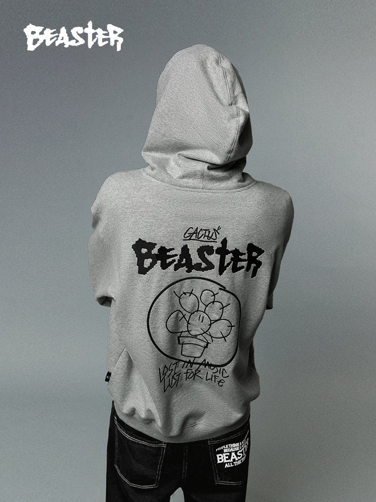 Beaster Man's and Women's hoodie sweatshirt BR L153 Streetwear, B34108W257-186409