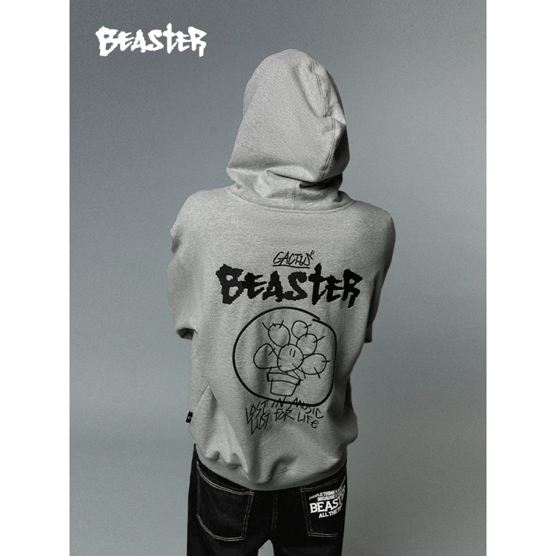  Beaster Man's and Women's hoodie sweatshirt BR L153 Streetwear, B34108W257-186409