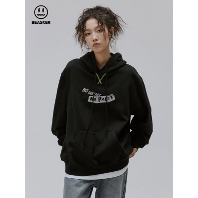  Beaster Man's and Women's hoodie sweatshirt BR L155 Streetwear, B24508W081 01